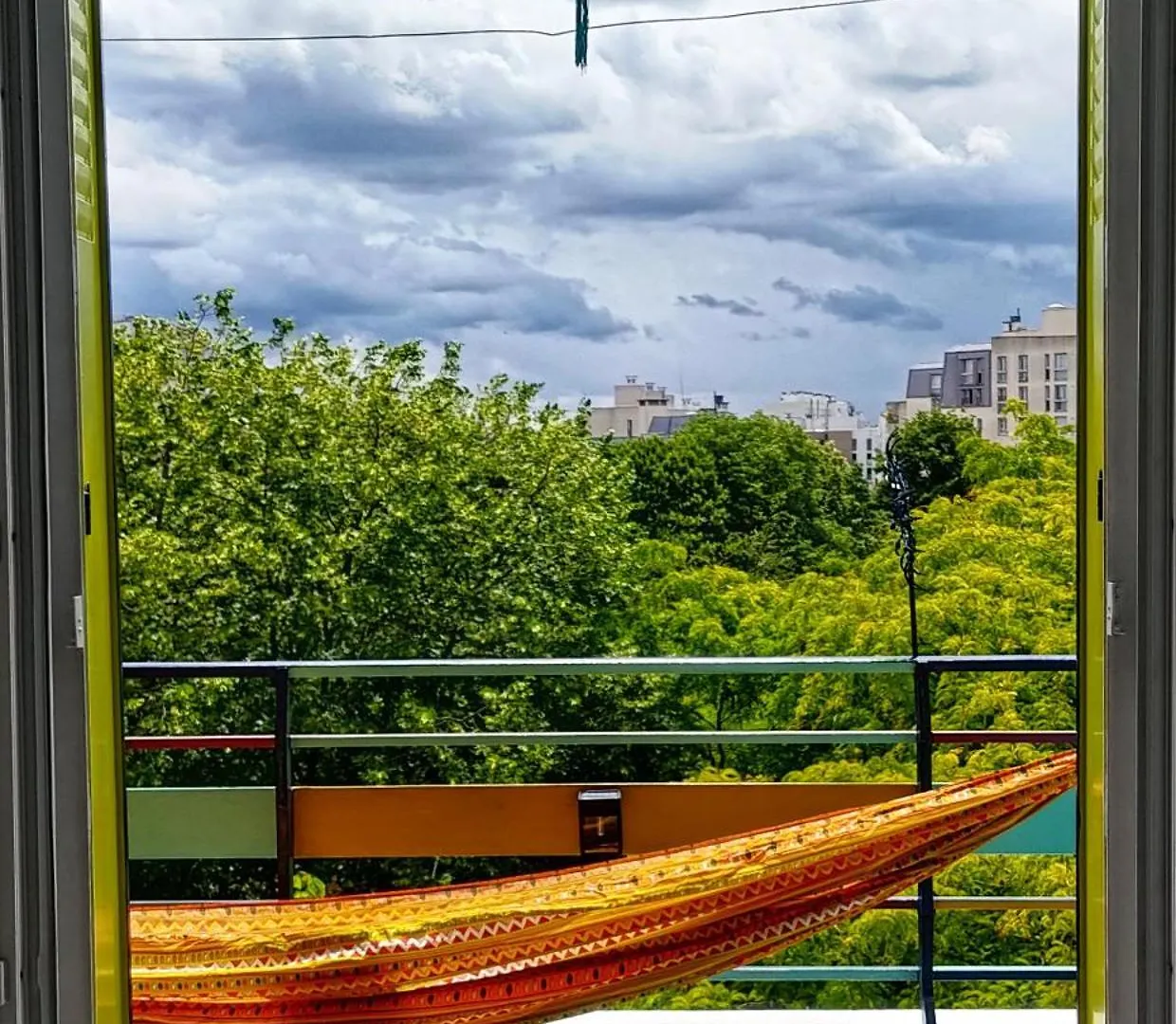Apartment Canopee, Paisible, Chaleureux, Lumineux, Balcon Paris